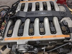1997 Mercedes-Benz M120 6.0L V12 Powertrain Engine - AMG CAR PARTS SHOP