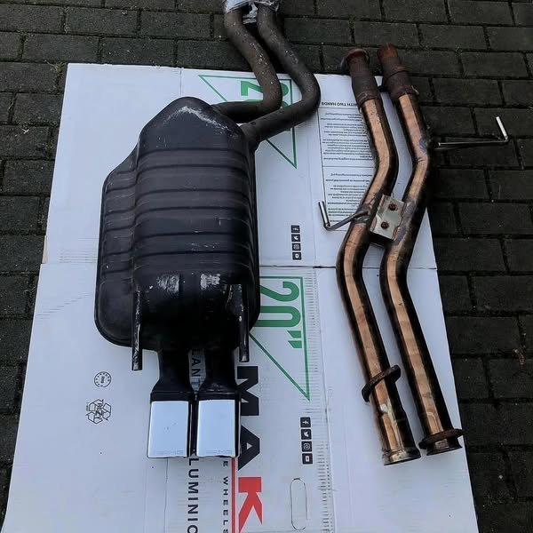 AMG Exhaust Muffler for Mercedes-Benz W140 S-Class - AMG CAR PARTS SHOP