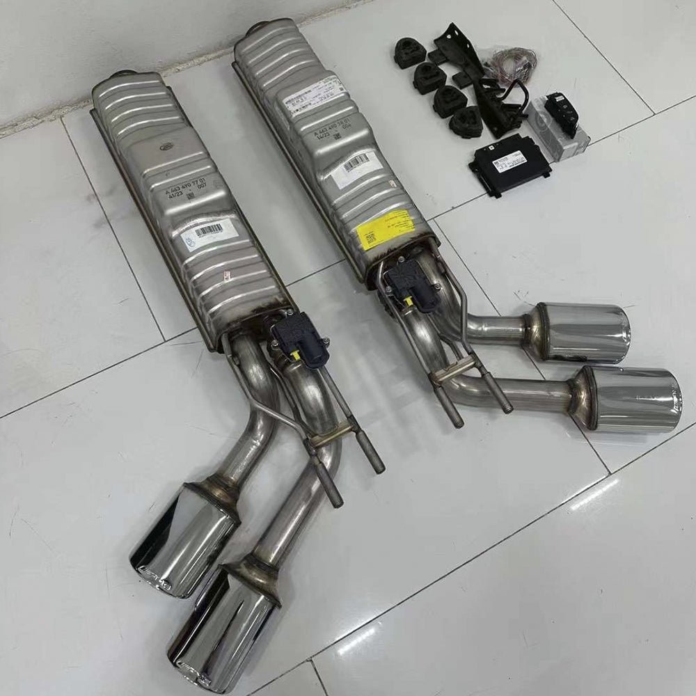 AMG Style Exhaust System for Mercedes-Benz G-Class - AMG CAR PARTS SHOP