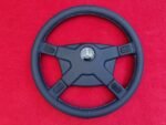 ATIWE Premerger AMG Steering Wheel – Blue Leather - AMG CAR PARTS SHOP