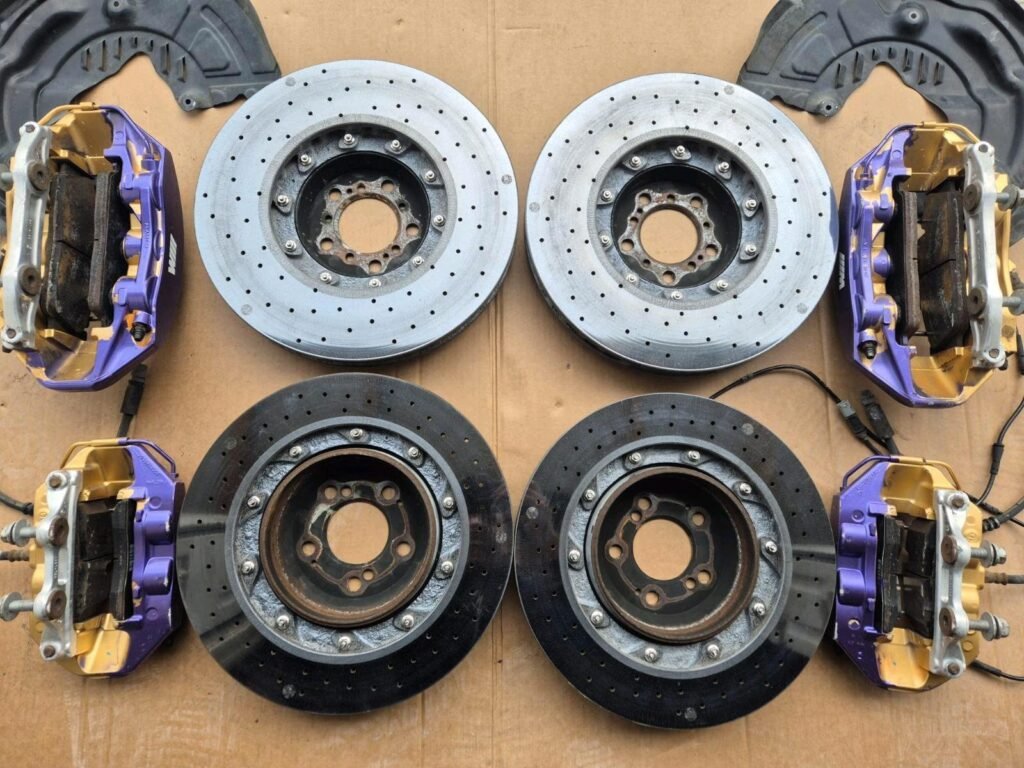 BMW F80/F82/M2 Competition Ceramic Brakes — Complete Discs, Pads, Calipers - AMG CAR PARTS SHOP
