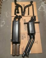Complete Exhaust System Kit for Mercedes-Benz W126 & C126 - AMG CAR PARTS SHOP