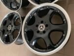 Genuine Mercedes 18 Albireo Silver Arrow Alloy Wheels - AMG CAR PARTS SHOP