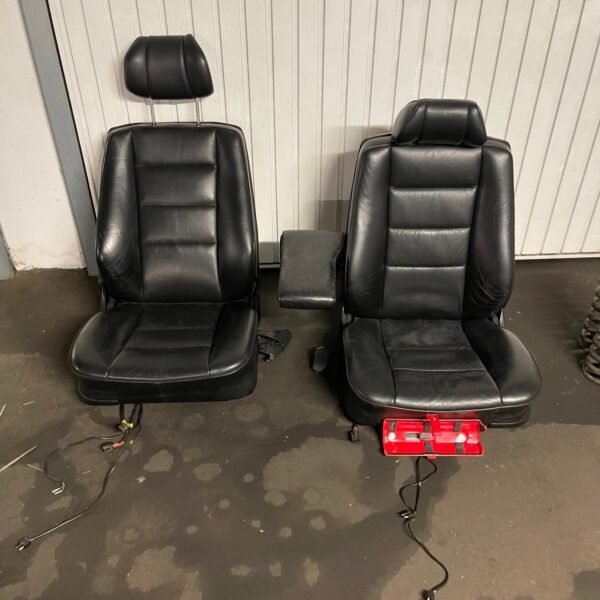 Genuine Mercedes-Benz C126 SEC Coupe Front Seats - AMG CAR PARTS SHOP