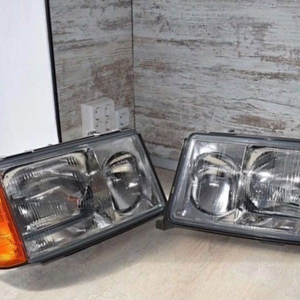 Headlights for Mercedes W124 500E - AMG CAR PARTS SHOP