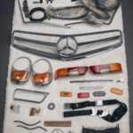 Lot of W113 Mercedes-Benz SL “Pagoda” Parts - AMG CAR PARTS SHOP