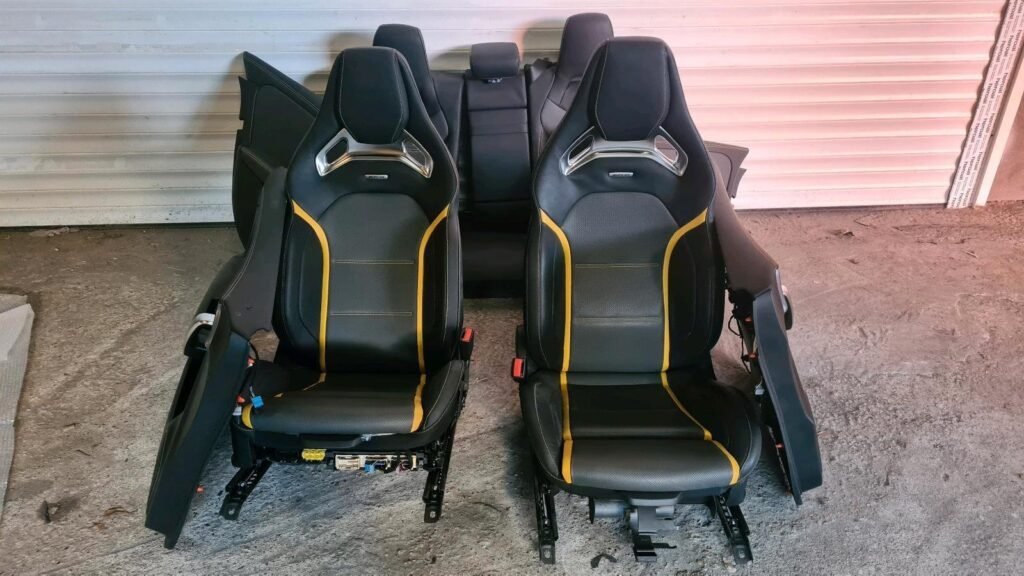 Mercedes A45 AMG Bucket Seats Interior Set – W177 – Complete – Good Condition - AMG CAR PARTS SHOP