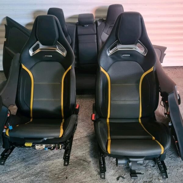Mercedes A45 AMG Bucket Seats Interior Set – W177 – Complete – Good Condition - AMG CAR PARTS SHOP