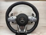 Mercedes AMG Brabus Alcantara Steering Wheel - AMG CAR PARTS SHOP