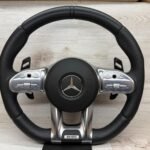 Mercedes AMG Brabus Alcantara Steering Wheel - AMG CAR PARTS SHOP