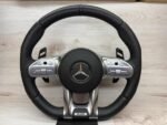 Mercedes AMG Brabus Alcantara Steering Wheel - AMG CAR PARTS SHOP