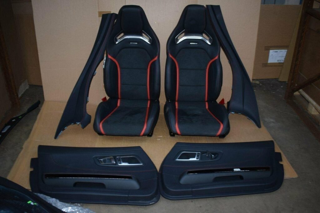 Mercedes AMG C190 GT Interior — Leather & Performance Seats - AMG CAR PARTS SHOP