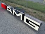 Mercedes-AMG illuminated sign - AMG CAR PARTS SHOP