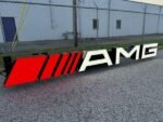 Mercedes-AMG illuminated sign - AMG CAR PARTS SHOP