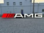 Mercedes-AMG illuminated sign - AMG CAR PARTS SHOP