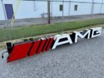 Mercedes-AMG illuminated sign - AMG CAR PARTS SHOP