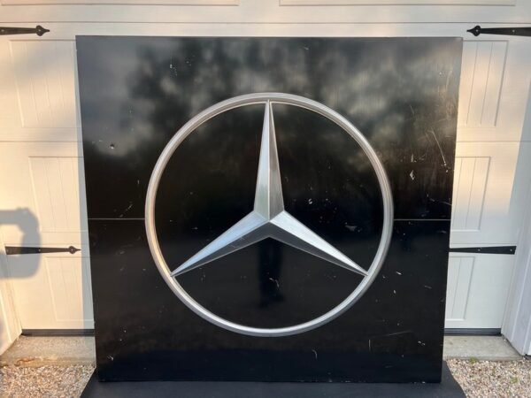 Mercedes-Benz Dealer Logo Sign 67″ x 64″ - AMG CAR PARTS SHOP