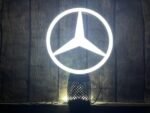Mercedes-Benz Promotional Illuminated Star Logo Sign - AMG CAR PARTS SHOP