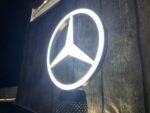 Mercedes-Benz Promotional Illuminated Star Logo Sign - AMG CAR PARTS SHOP
