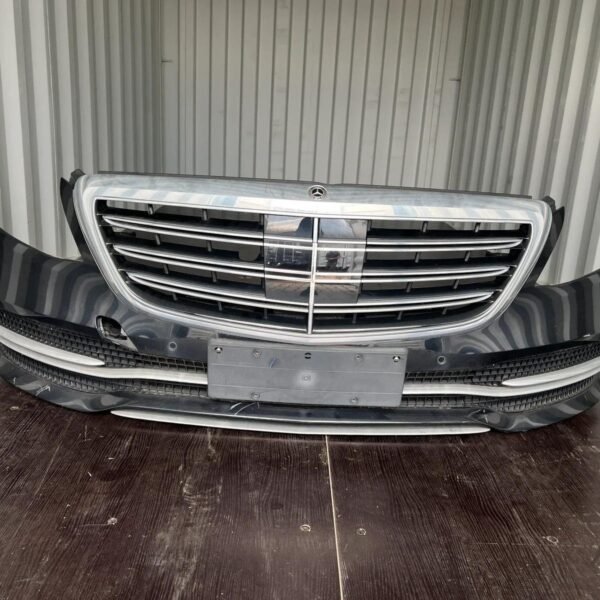 Mercedes-Benz S-Class W222 Front Bumper Black Metallic 9197 - AMG CAR PARTS SHOP