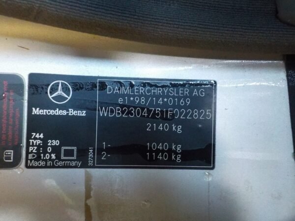 MERCEDES-BENZ SL 500 (R230) ENGINE - AMG CAR PARTS SHOP