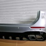 Mercedes C63 AMG Rear Bumper – W206 / S206 – Diffuser & Exhaust Tips – OEM - AMG CAR PARTS SHOP