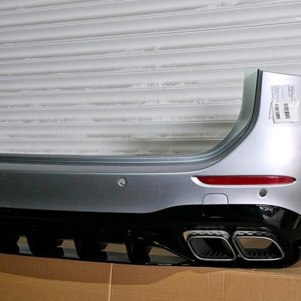 Mercedes C63 AMG Rear Bumper – W206 / S206 – Diffuser & Exhaust Tips – OEM - AMG CAR PARTS SHOP
