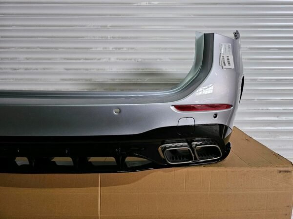 Mercedes C63 AMG Rear Bumper – W206 / S206 – Diffuser & Exhaust Tips – OEM - AMG CAR PARTS SHOP