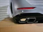 Mercedes C63 AMG Rear Bumper – W206 / S206 – Diffuser & Exhaust Tips – OEM - AMG CAR PARTS SHOP