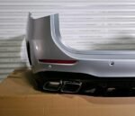 Mercedes C63 AMG Rear Bumper – W206 / S206 – Diffuser & Exhaust Tips – OEM - AMG CAR PARTS SHOP