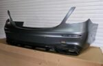 Mercedes E63 AMG Rear Bumper – W213 Sedan – Carbon Diffuser & Exhaust Trims – OEM - AMG CAR PARTS SHOP