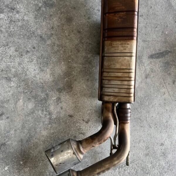 Mercedes G63 AMG Rear Exhaust System - AMG CAR PARTS SHOP