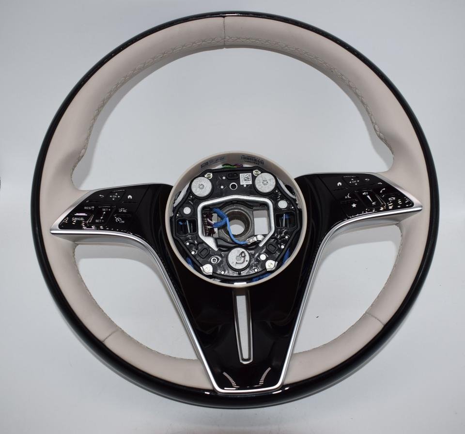 Mercedes Maybach W223 Wooden Steering Wheel - AMG CAR PARTS SHOP