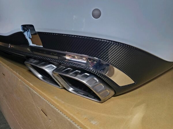 Mercedes S63 AMG Rear Bumper – W223 – Carbon Diffuser - AMG CAR PARTS SHOP