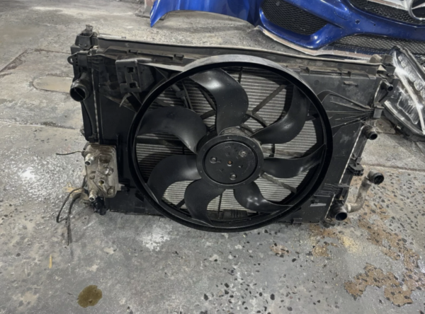 Mercedes W205 AMG Front Package — Bumper, Headlights & Radiator - AMG CAR PARTS SHOP
