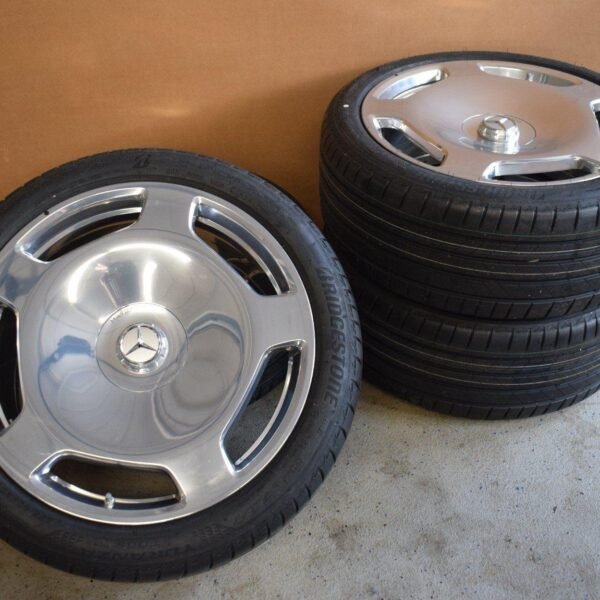 Mercedes W223 S-Class Complete Wheel Set – 20-Inch – OEM - AMG CAR PARTS SHOP