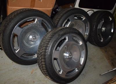 Mercedes W223 S-Class Complete Winter Wheel Set - AMG CAR PARTS SHOP