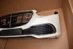 Mercedes W223 S-Class Front Bumper – Black - AMG CAR PARTS SHOP