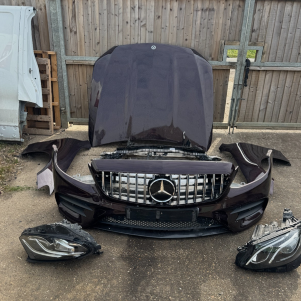 Mercedes W238 E-Class Coupe — Complete Front Package (Bumper · Bonnet · Headlights) - AMG CAR PARTS SHOP