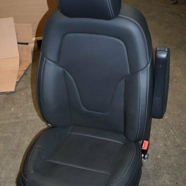 Mercedes W447 Passenger Seat — Black Leather — Fully Electric - AMG CAR PARTS SHOP