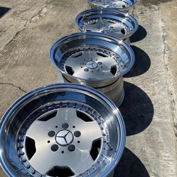 Original AMG R17 Staggered Wheel Set - AMG CAR PARTS SHOP