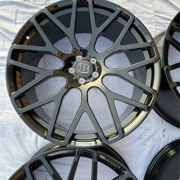 Original Brabus Monoblock Y Platinum 23-Inch Rim Set - AMG CAR PARTS SHOP