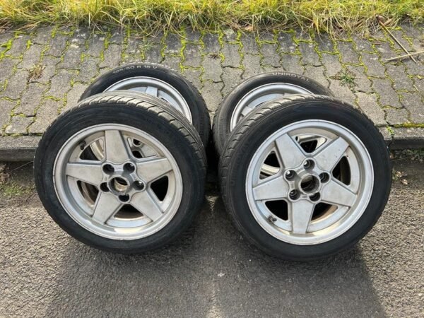 Original Mercedes Benz AMG Penta Wheels Alufelgen W201 - AMG CAR PARTS SHOP