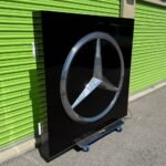 Original Mercedes-Benz Illuminated Dealer Logo Sign - AMG CAR PARTS SHOP