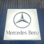 Original Mercedes-Benz Promotional Illuminated Sign - AMG CAR PARTS SHOP
