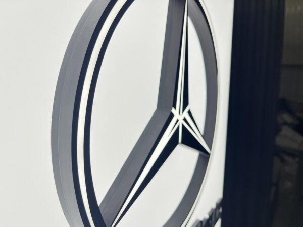 Original Mercedes-Benz Promotional Illuminated Sign - AMG CAR PARTS SHOP