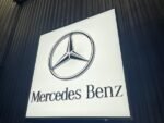 Original Mercedes-Benz Promotional Illuminated Sign - AMG CAR PARTS SHOP