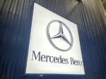 Original Mercedes-Benz Promotional Illuminated Sign - AMG CAR PARTS SHOP