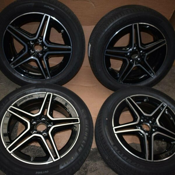 Original Mercedes w247 B-Class AMG Complete Wheel Set - AMG CAR PARTS SHOP