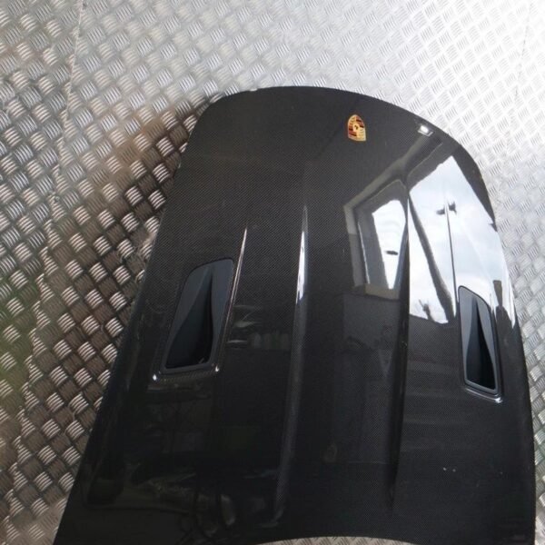 Porsche 991 GT2 / GT3 Carbon Hood Flap Cover - AMG CAR PARTS SHOP